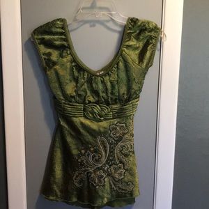 Lovely Green Blouse